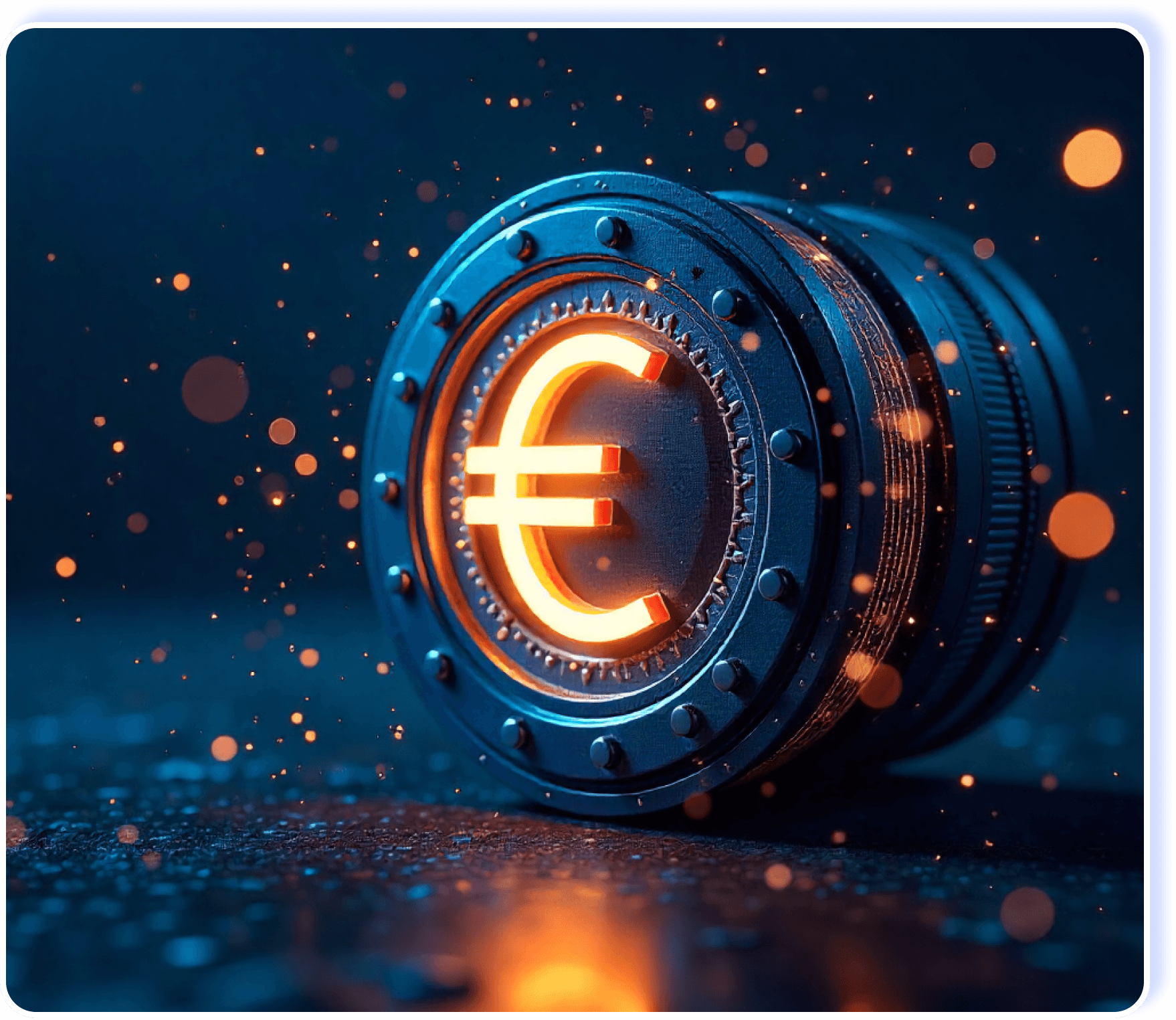 Euro 3D Illustration